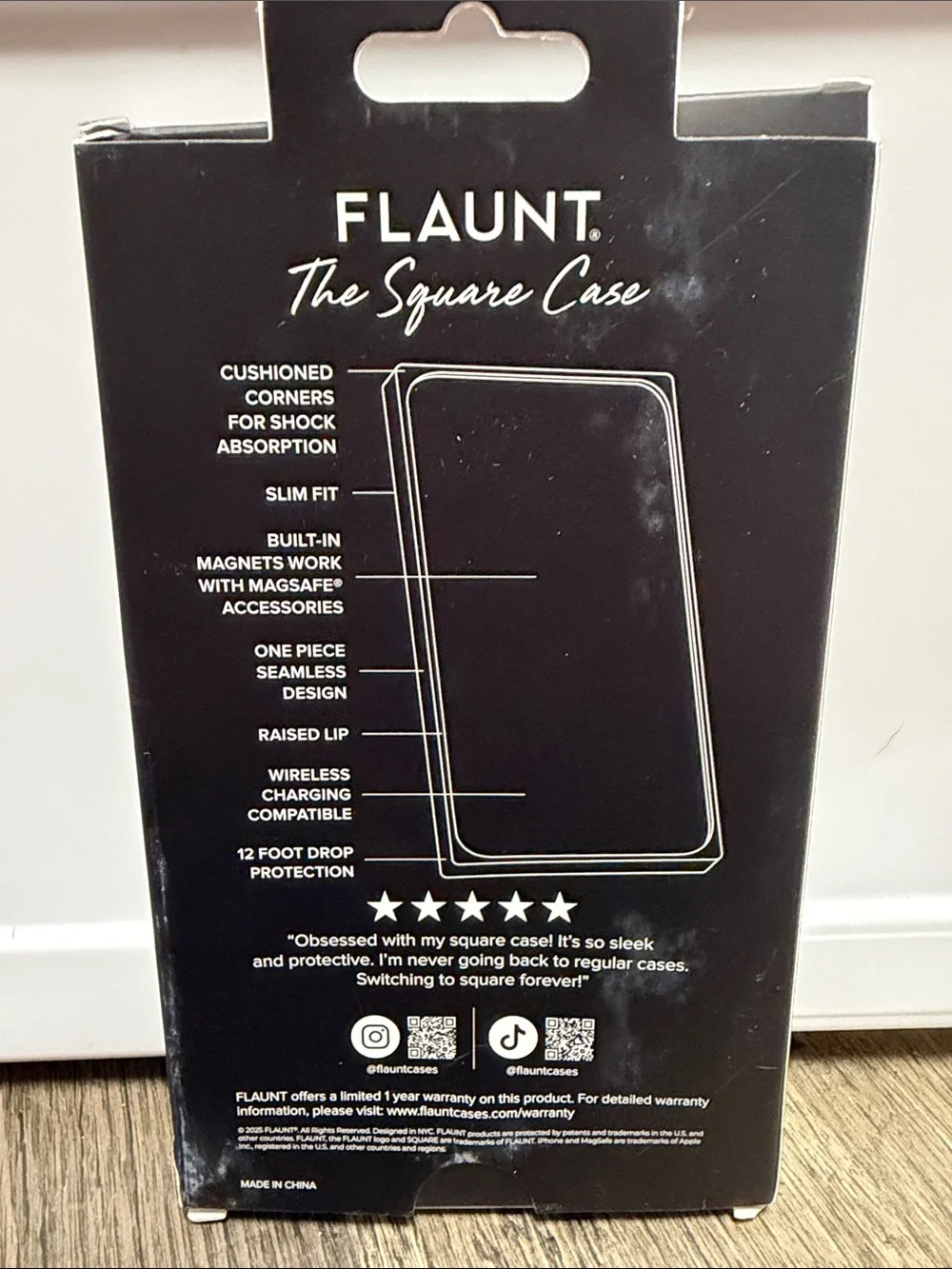 Square by Flaunt Iridescent Abalone Phone Case for iPhone 17 Pro